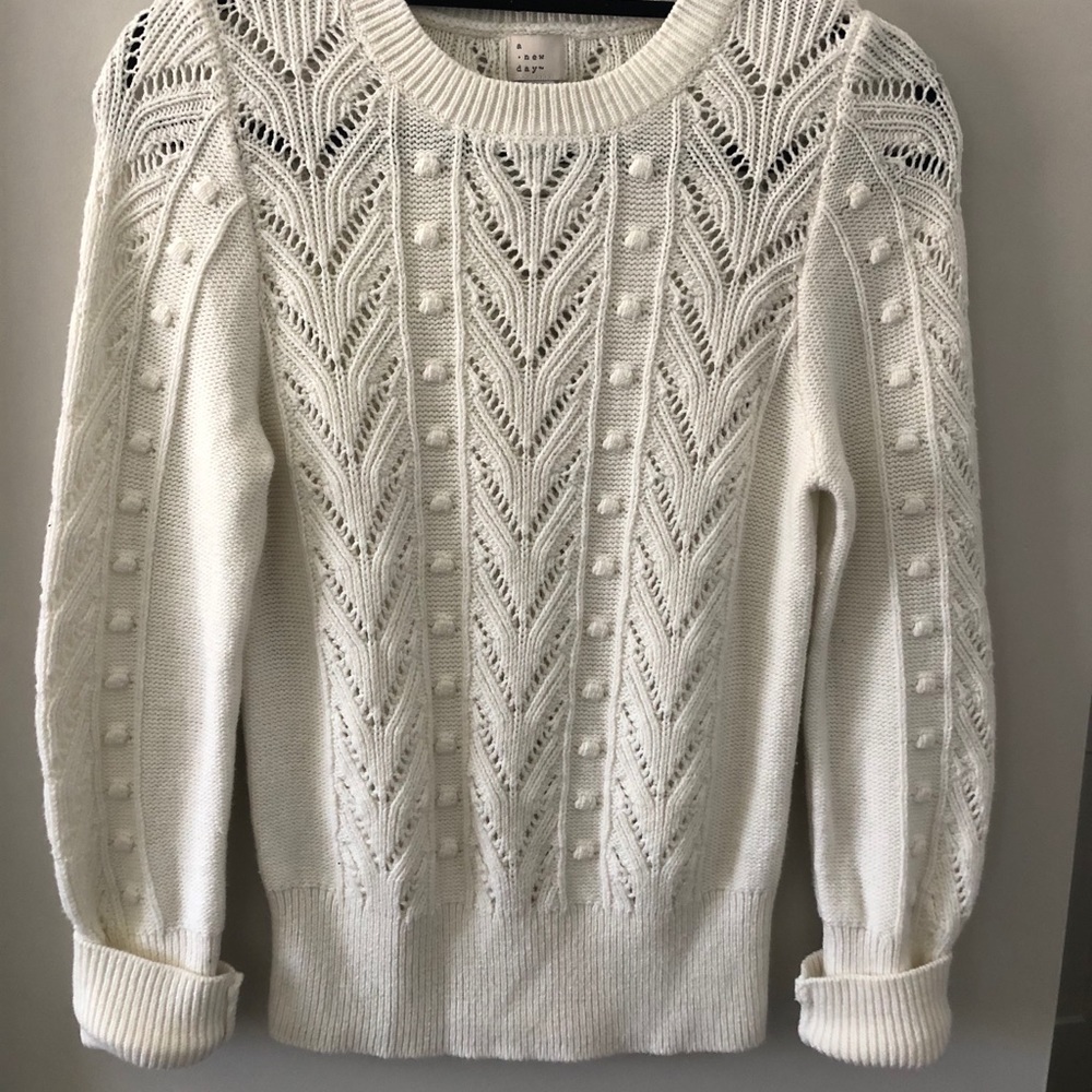 A NEW DAY white sweater